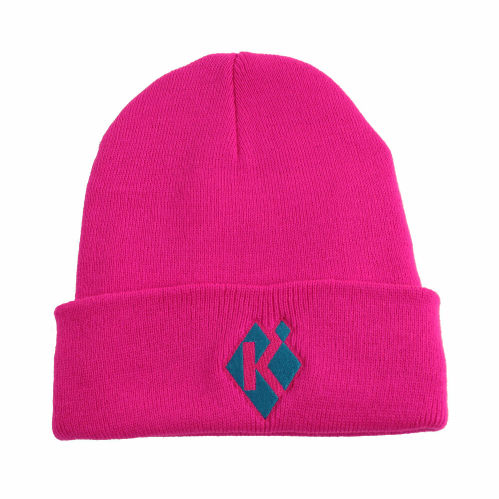 Krieghoff Fleece-Lined Beanie, Neon Pink