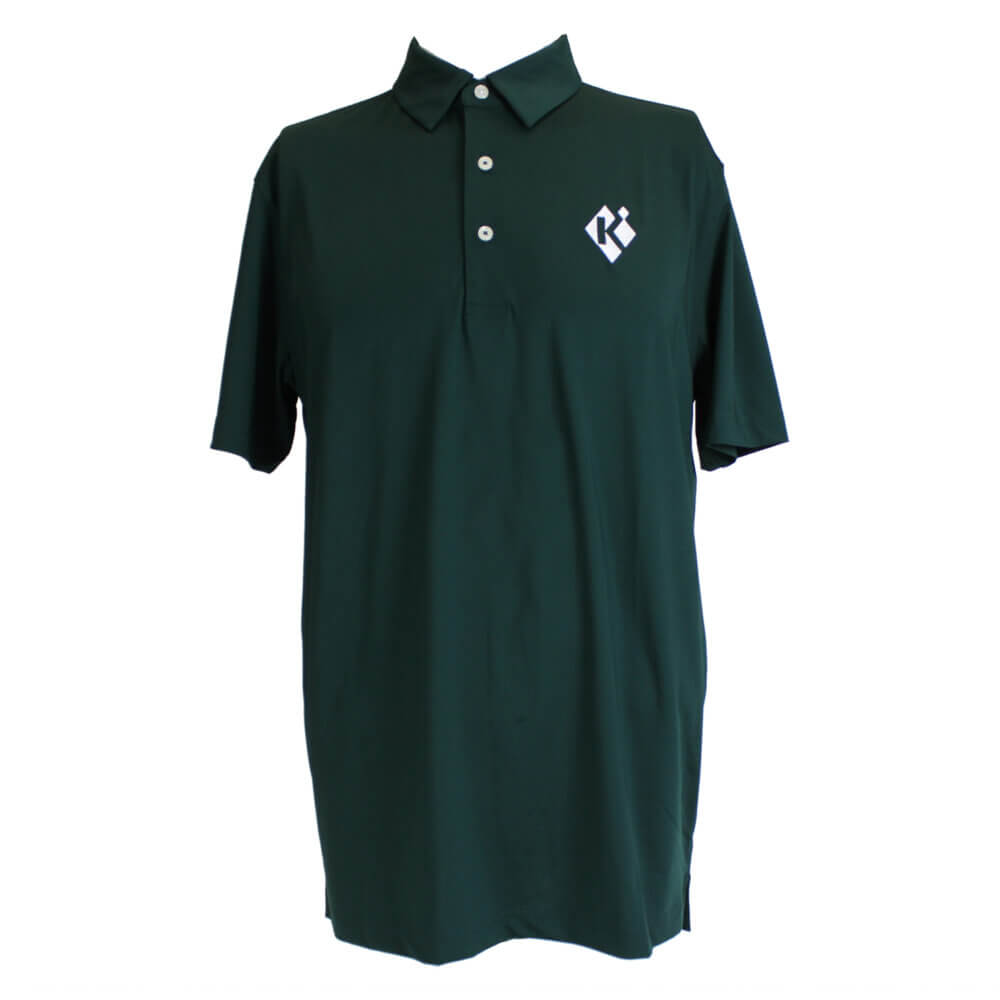 Bamboo Eco Tec Men’s Polo Shirt, Forest Green