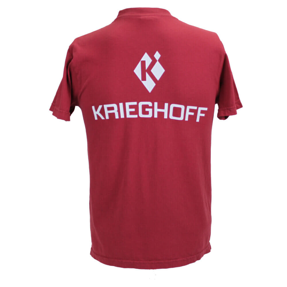 Krieghoff “Comfort Colors” T-Shirt, Chili Red