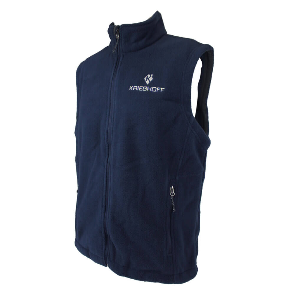 Krieghoff Fleece Vest, Navy Blue